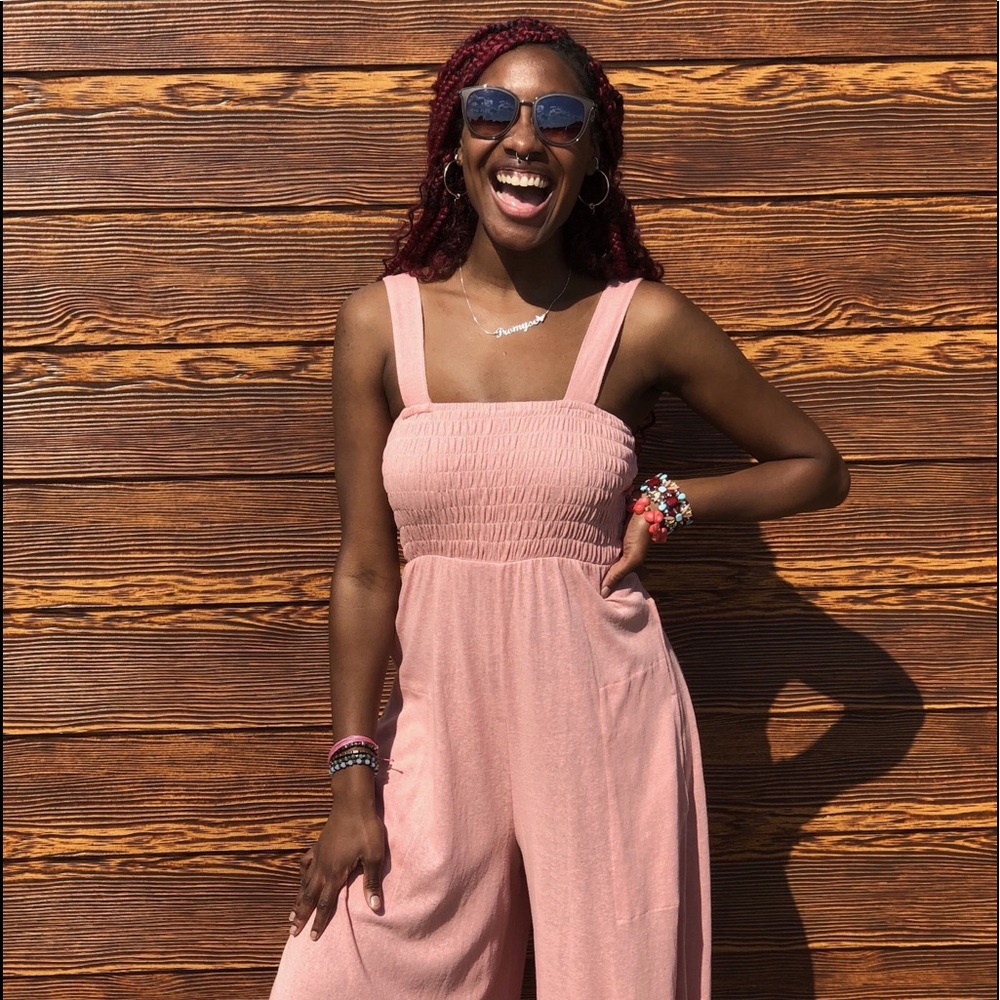 Pink Champagne Jumpsuit